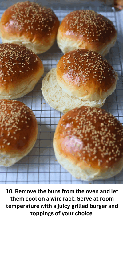 

Sourdough Discard Burger Buns