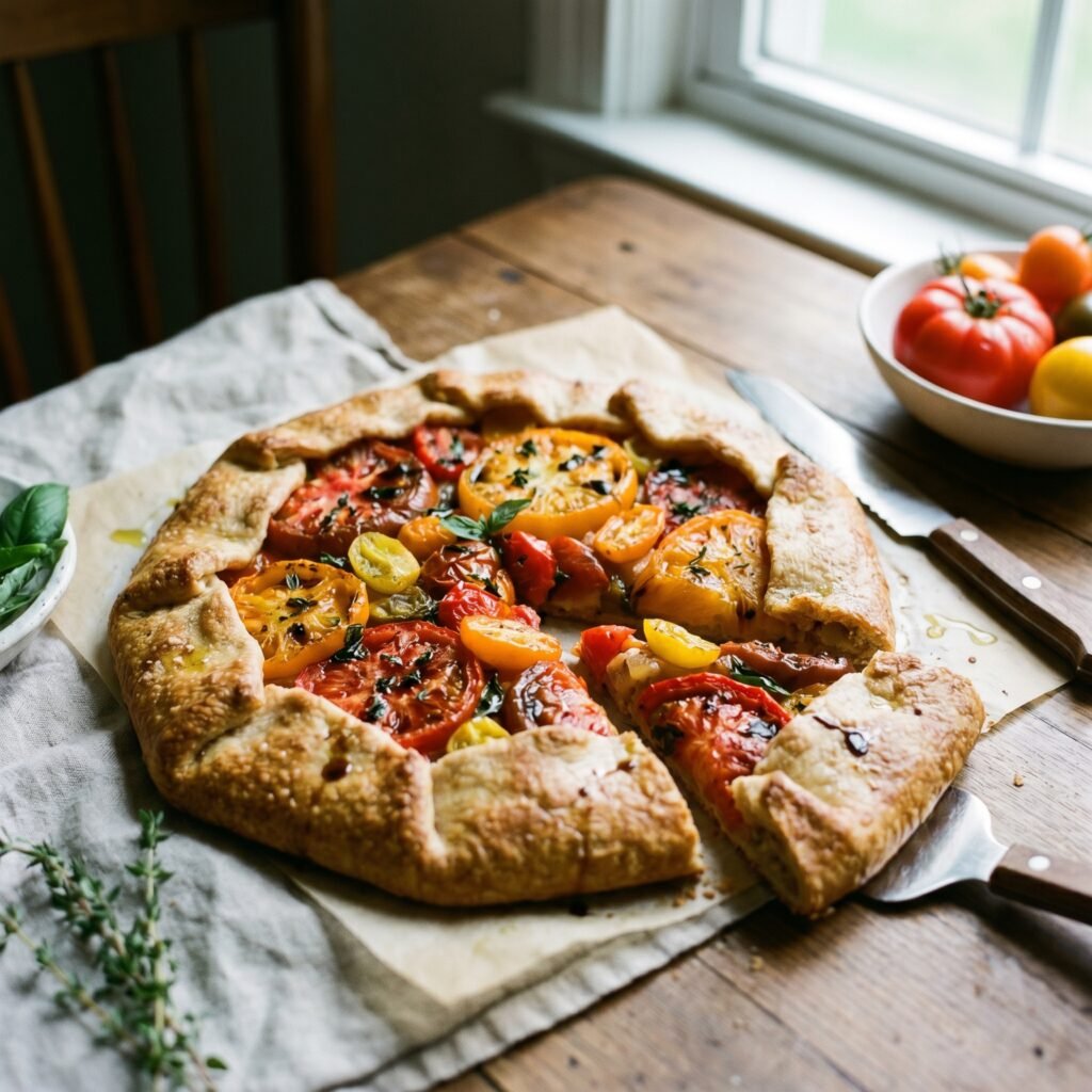 Sourdough Tomato Galette