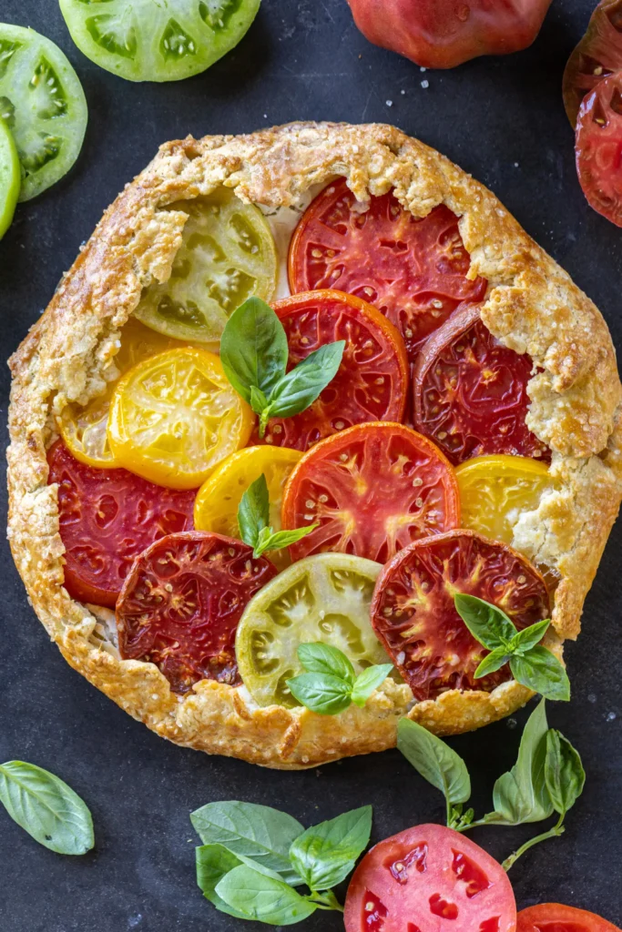 Sourdough Tomato Galette Recipe