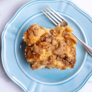 Apple Cinnamon Sourdough French Toast Casserole