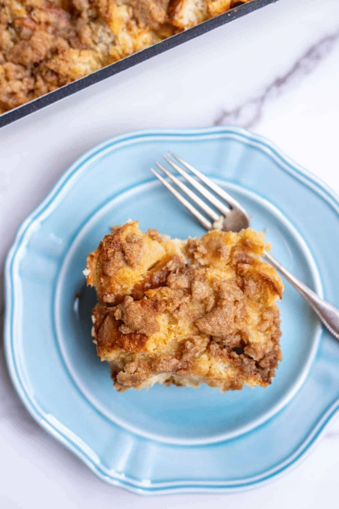 Apple Cinnamon Sourdough French Toast Casserole