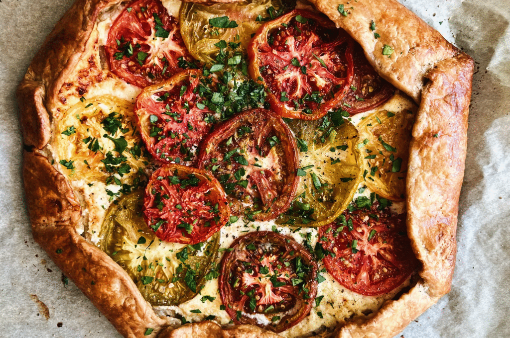 Sourdough Tomato Galette