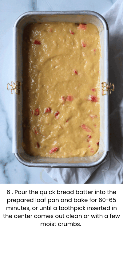 Sourdough Strawberry Quick Bread Recipe