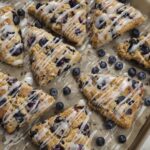 Sourdough Blueberry Scones
