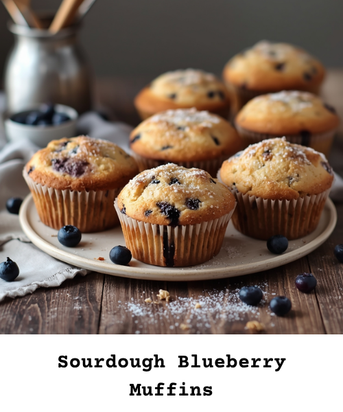 https://bakingstarter.com/sourdough-blueberry-muffins-recipe/