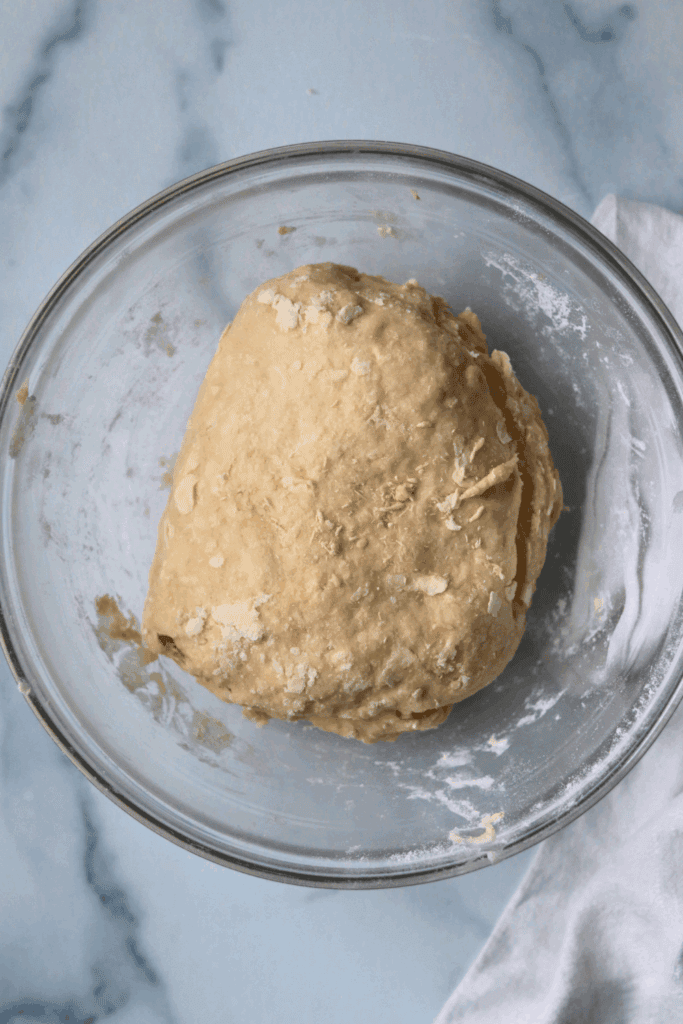 Sourdough Peach Cobbler