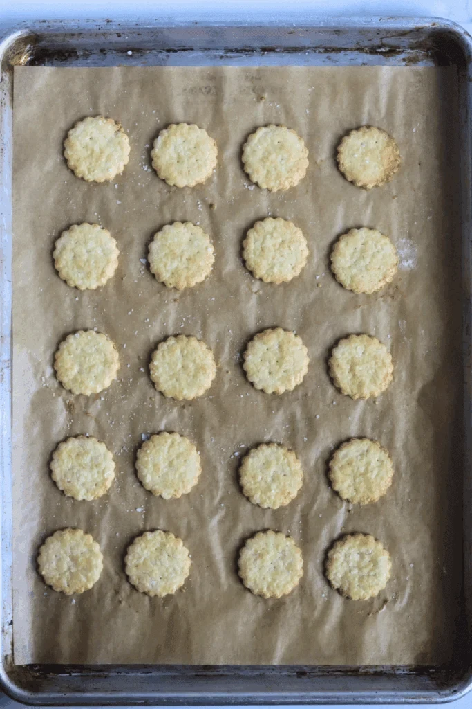 How to Make Sourdough Ritz Crackers