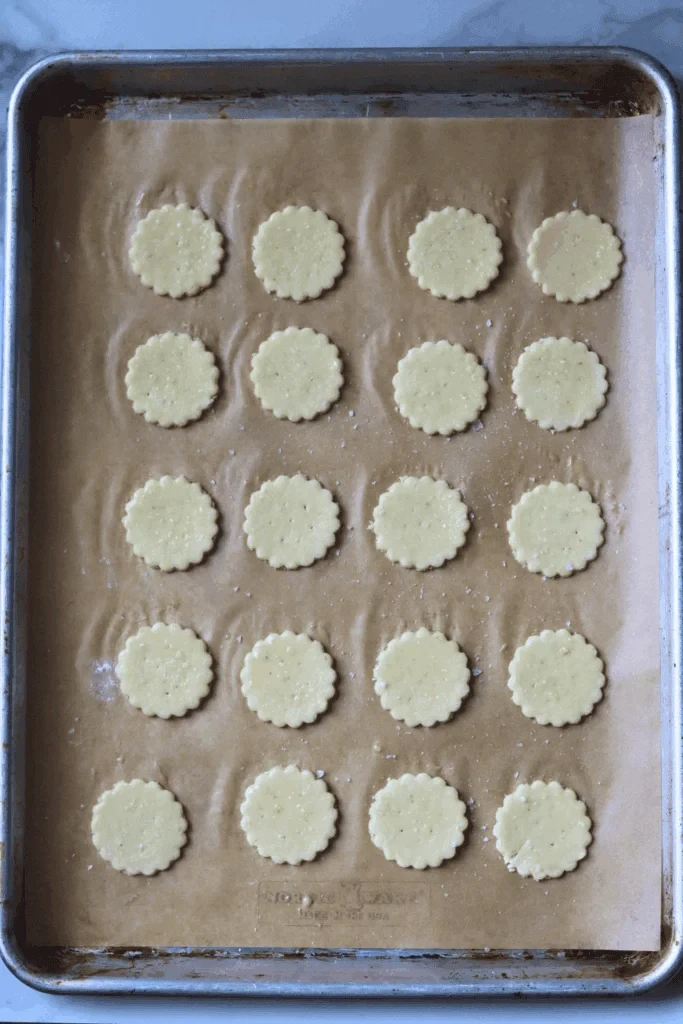 sourdough Ritz Crackers