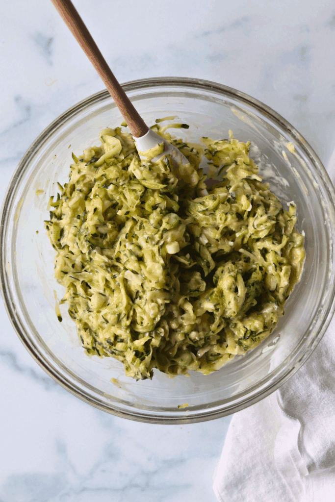 Sourdough Zucchini Fritters