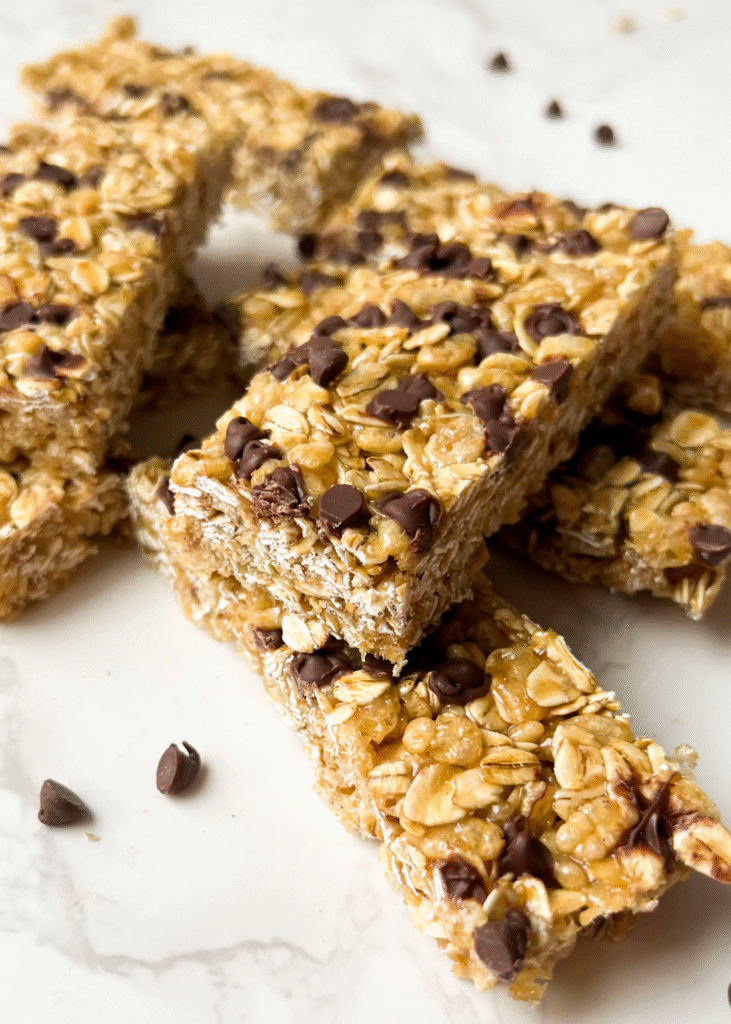 Chewy Sourdough Granola Bars