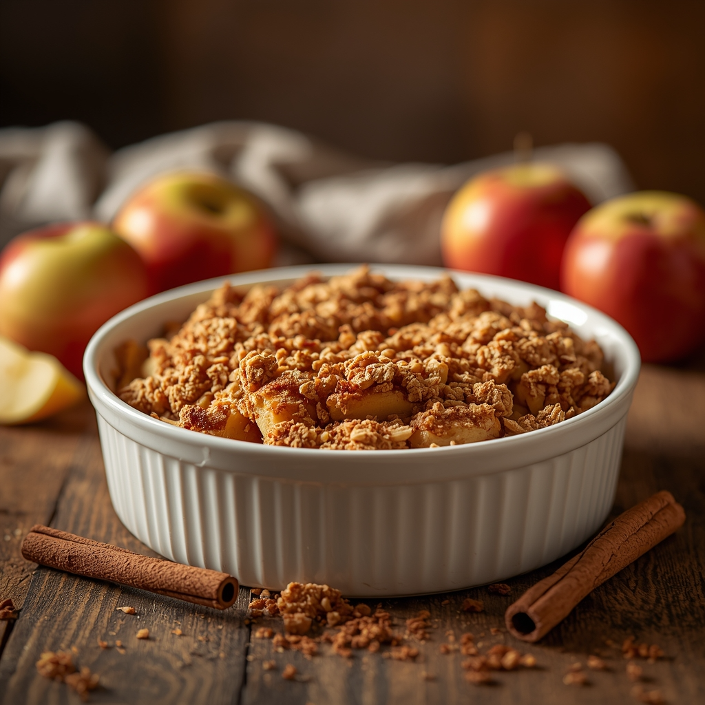 Sourdough Apple Crisp