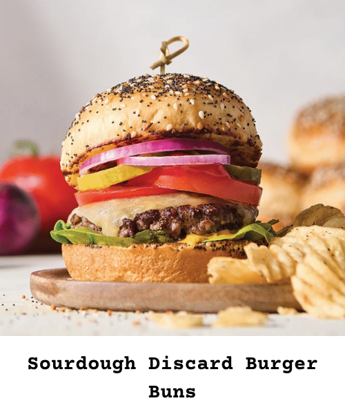 https://bakingstarter.com/sourdough-discard-burger-buns-recipe/
