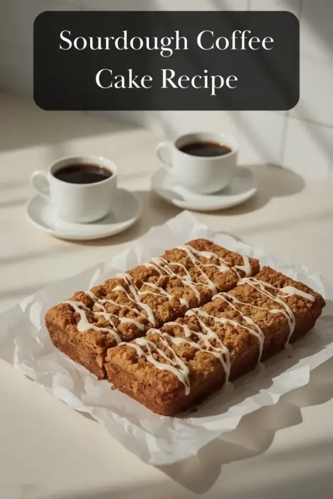 Sourdough Coffee Cake Recipe