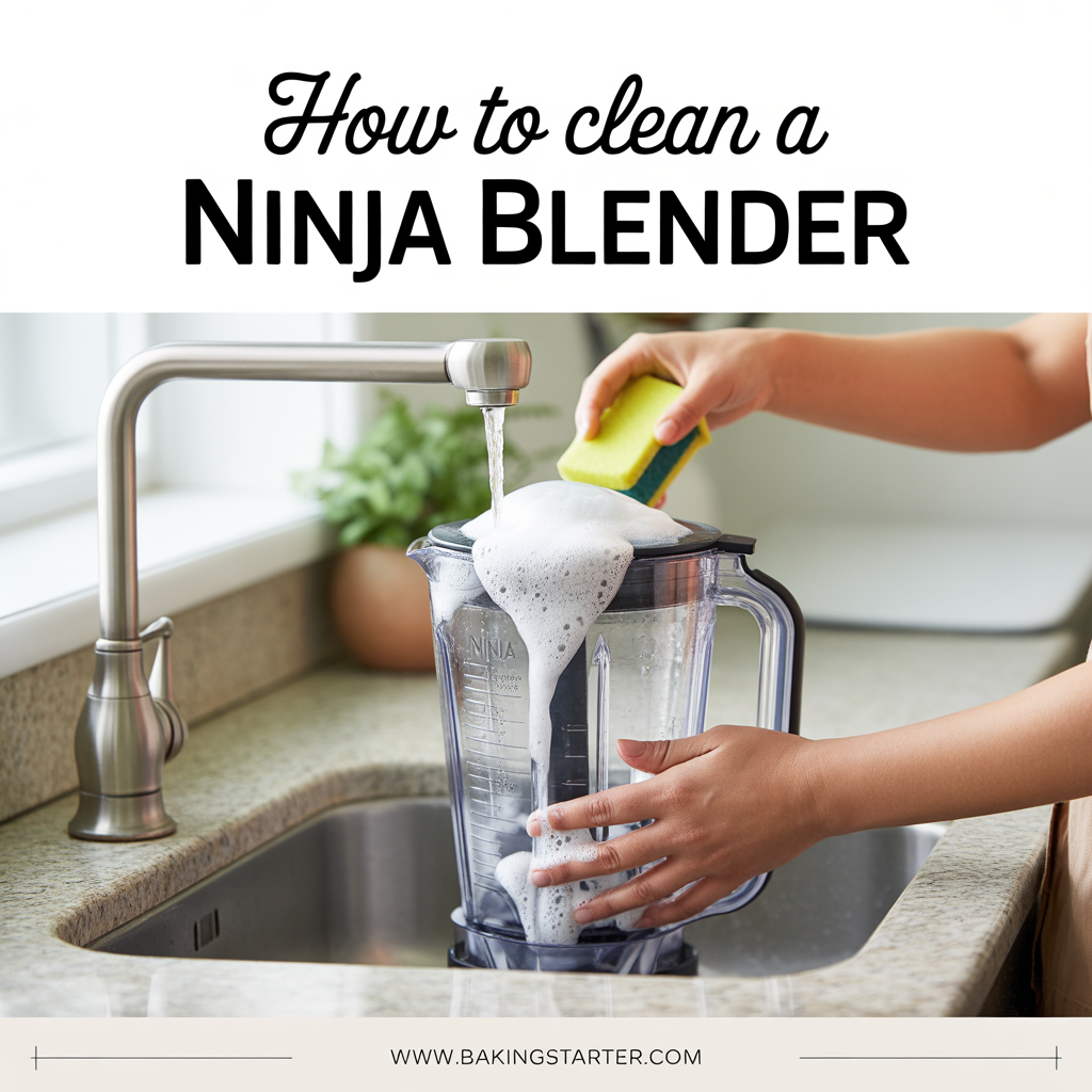 HOW TO CLEAN A NINJA BLENDER