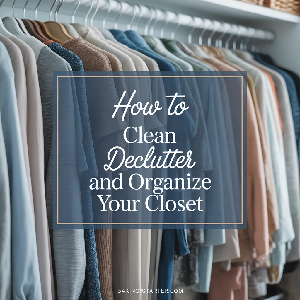 HOW TO CLEAN CLOSET