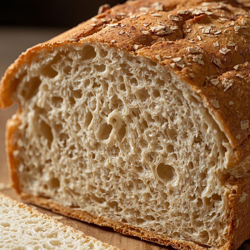 identify underproofed sourdough bread