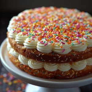 Sourdough Vanilla Cake