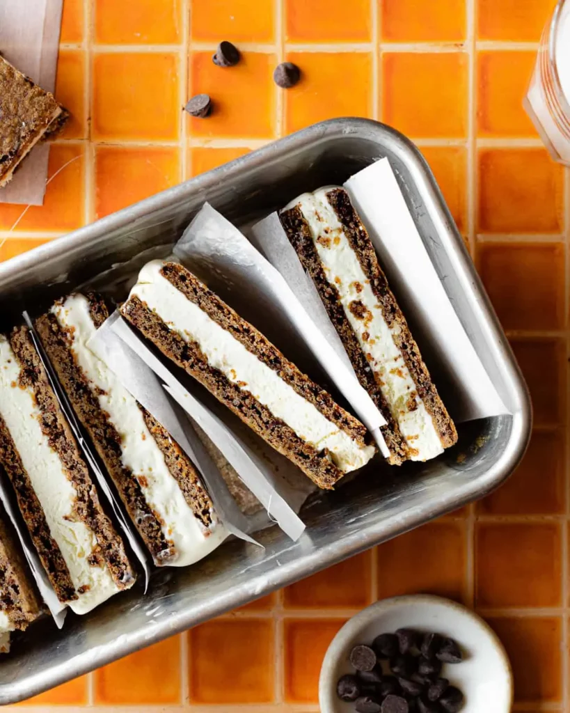 Sourdough Ice Cream Sandwiches
