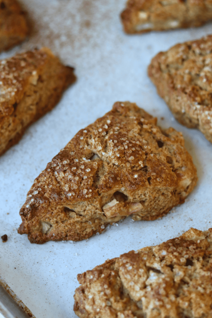 How to Make Apple Cinnamon Sourdough Scones
