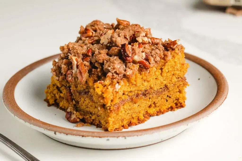 Sourdough Pumpkin Coffee Cake