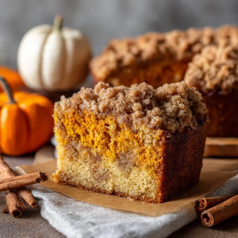 Sourdough Pumpkin Coffee Cake