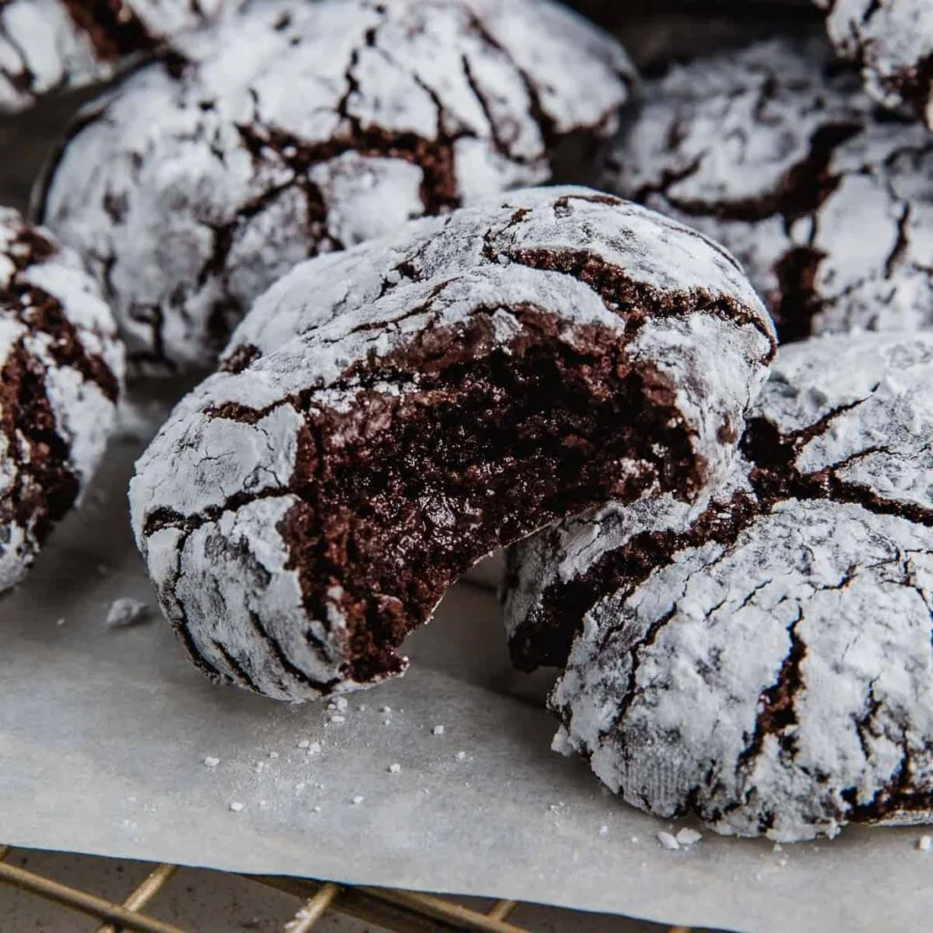 Sourdough Crinkle Cookies
