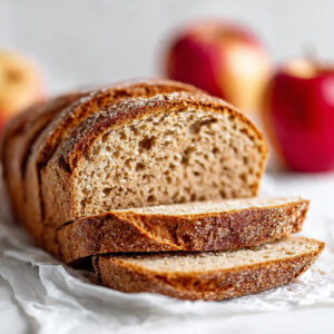 Sourdough Apple Cider Donut Quick Bread