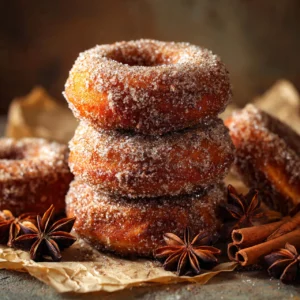 Sourdough Apple Cider Donuts
