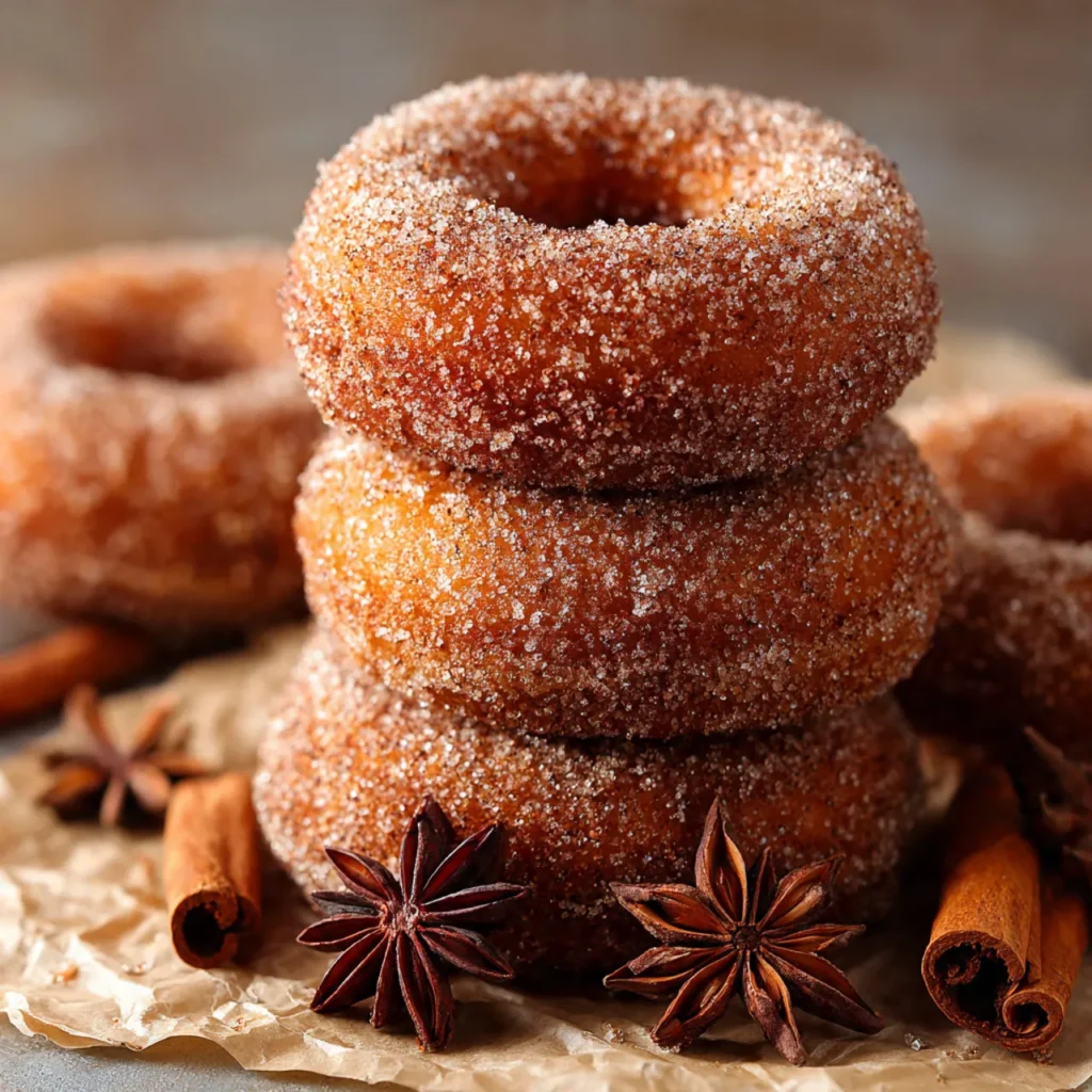 Sourdough Apple Cider Donuts