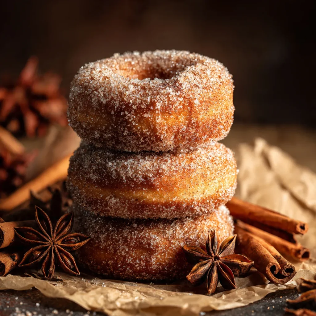 Sourdough Apple Cider Donuts