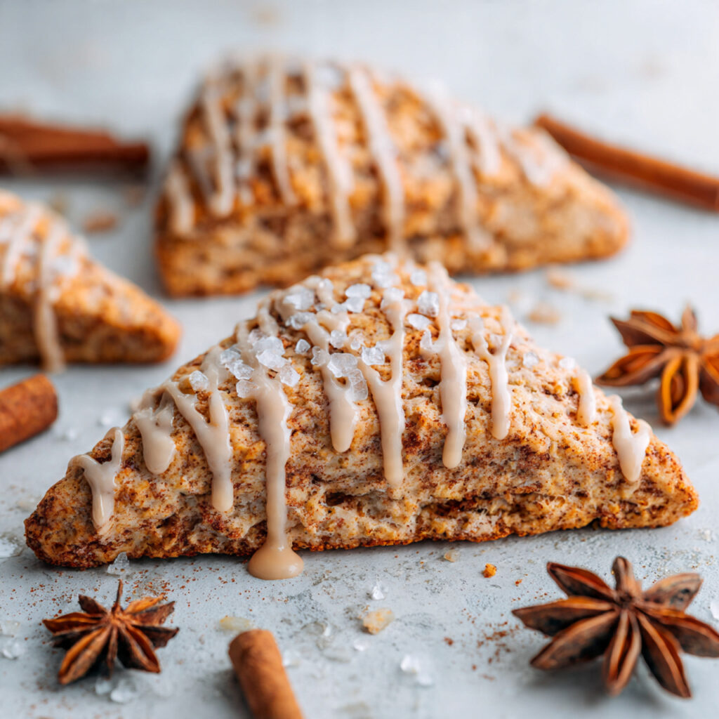 Sourdough Apple Cinnamon Scones