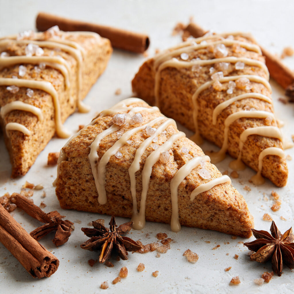 Sourdough Apple Cinnamon Scones