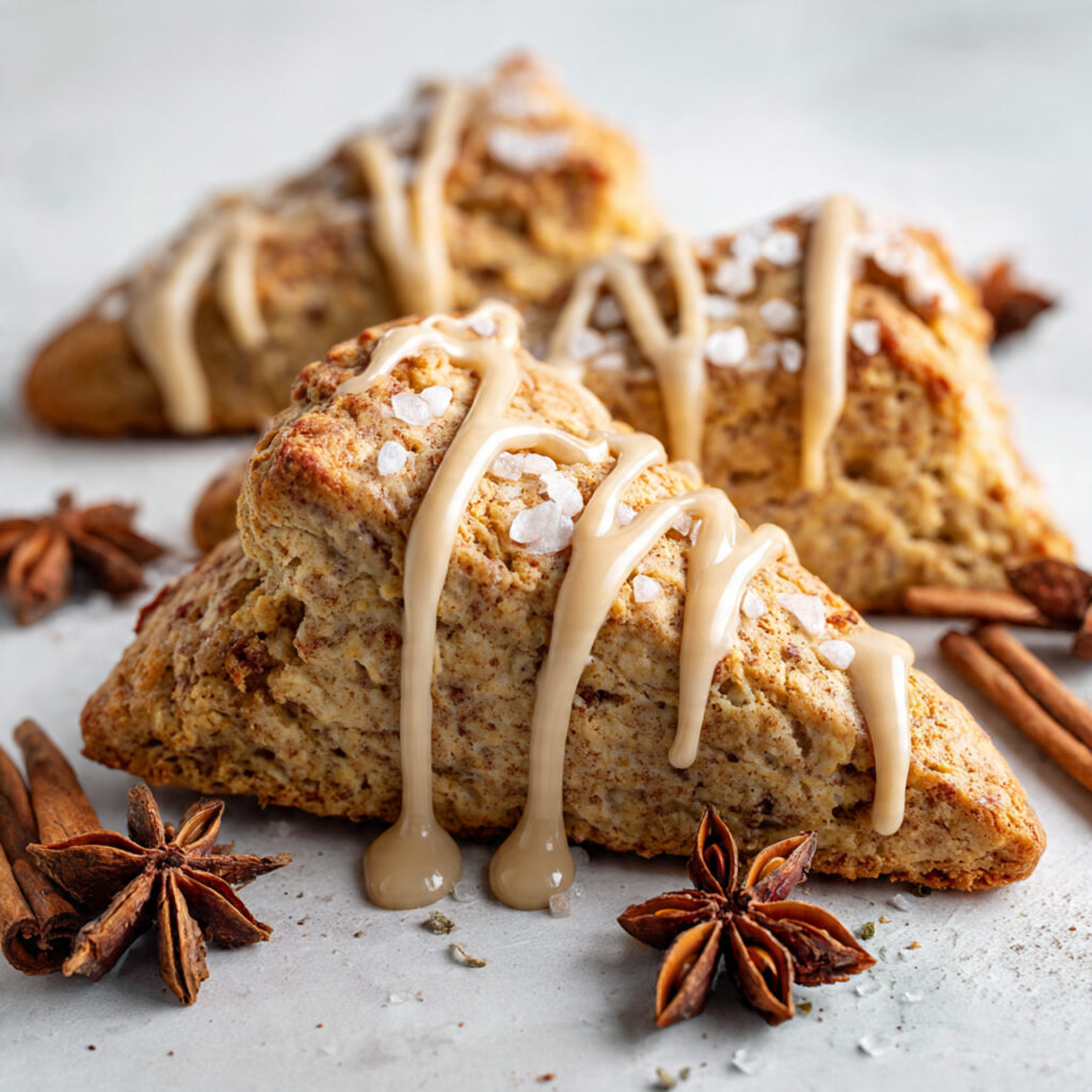 Sourdough Apple Cinnamon Scones