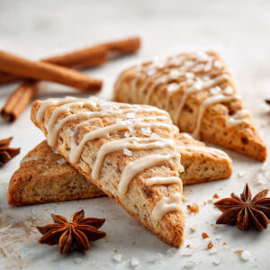 Sourdough Apple Cinnamon Scones