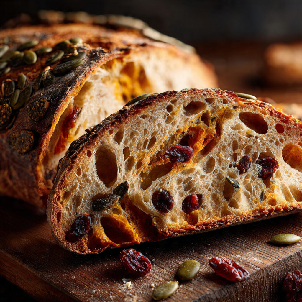 Sourdough Pumpkin Bread