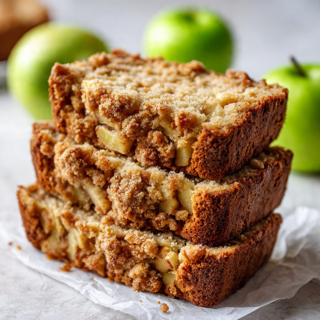 Sourdough Discard Apple Cinnamon Quick Bread