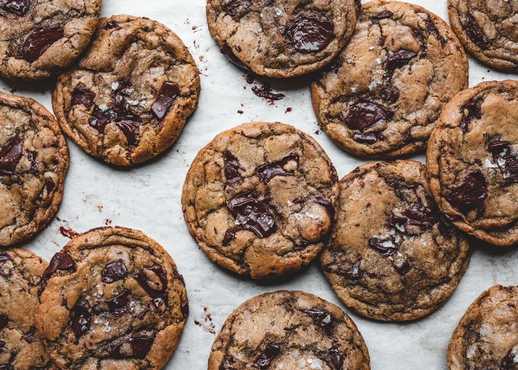 sourdough chocolate chip cookies 