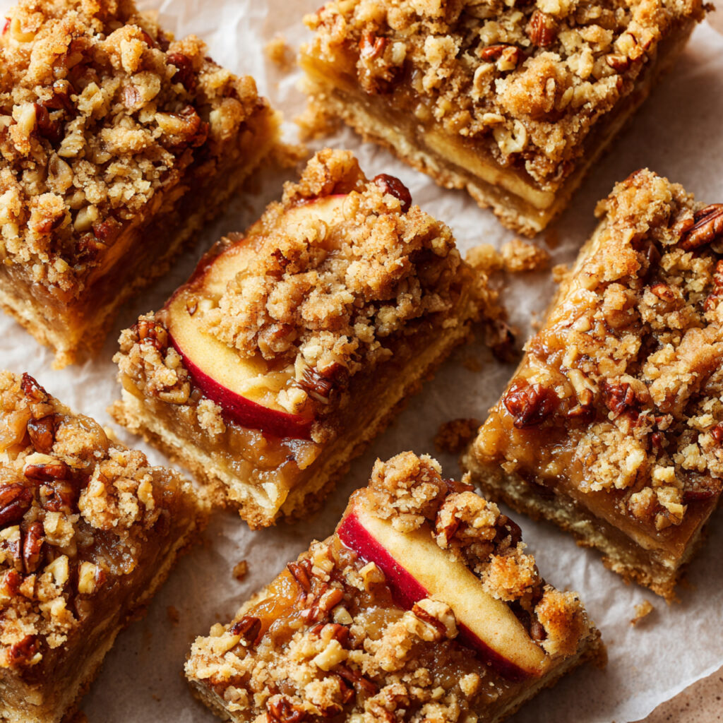 Sourdough Apple Pie Bars