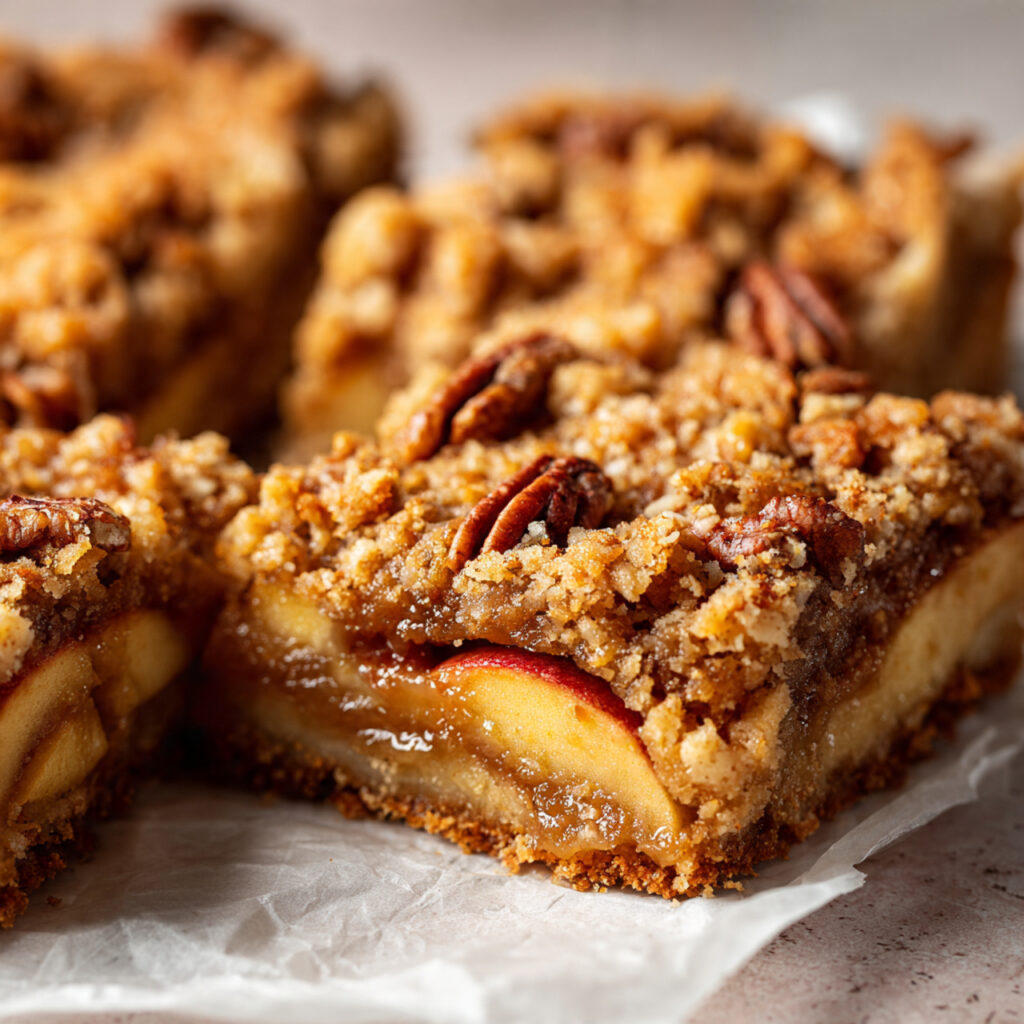 Sourdough Apple Pie Bars