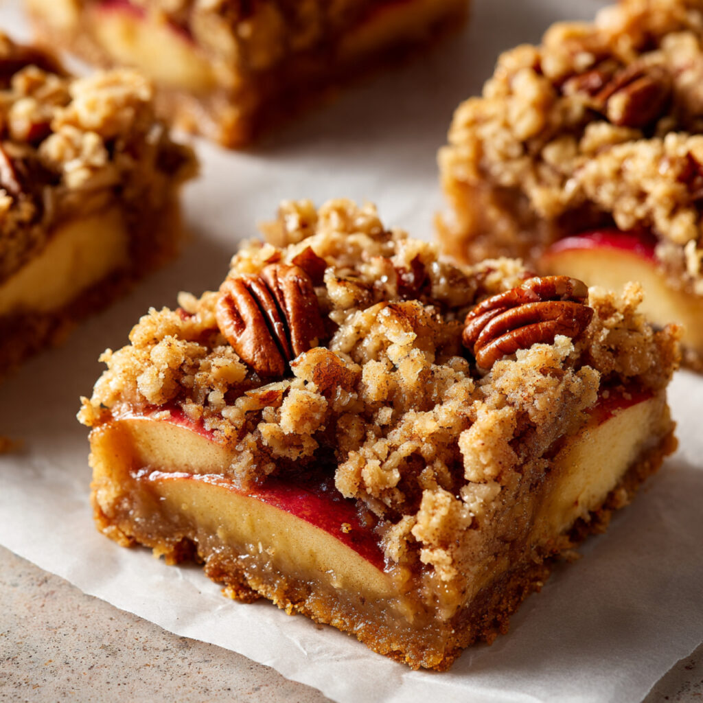 Sourdough Apple Pie Bars