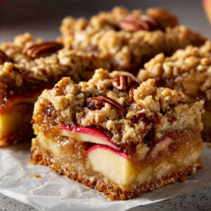Sourdough Apple Pie Bars