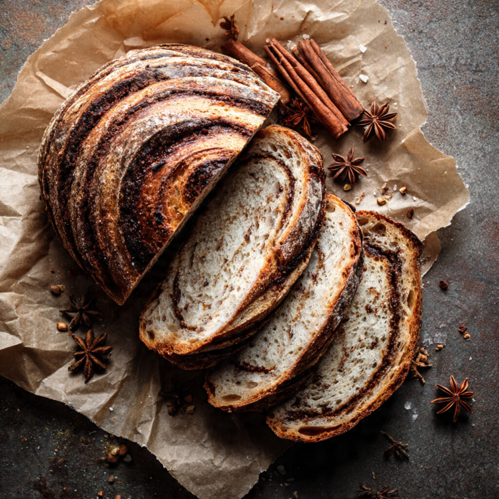 Sourdough Masala Chai Bread