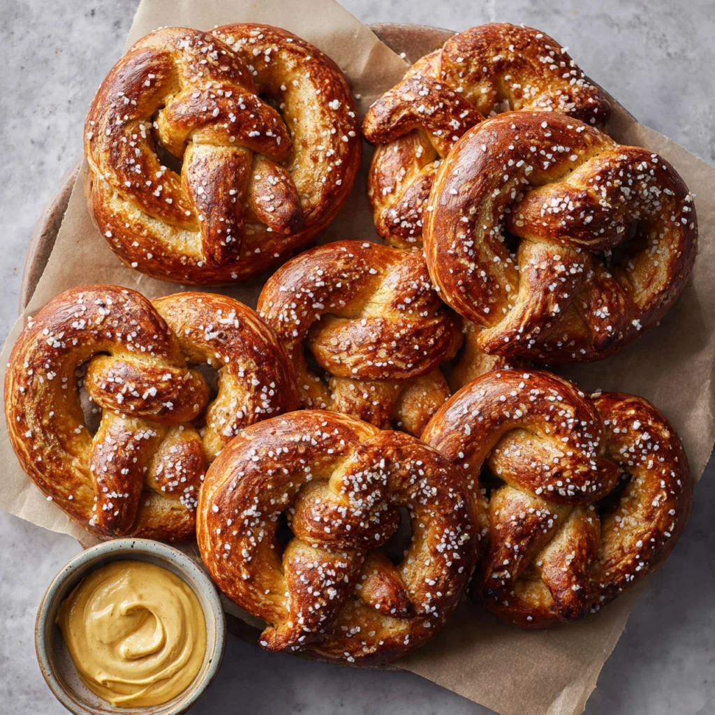Sourdough Pretzels