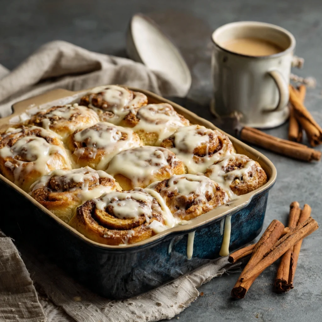 Sourdough Cinnamon Rolls