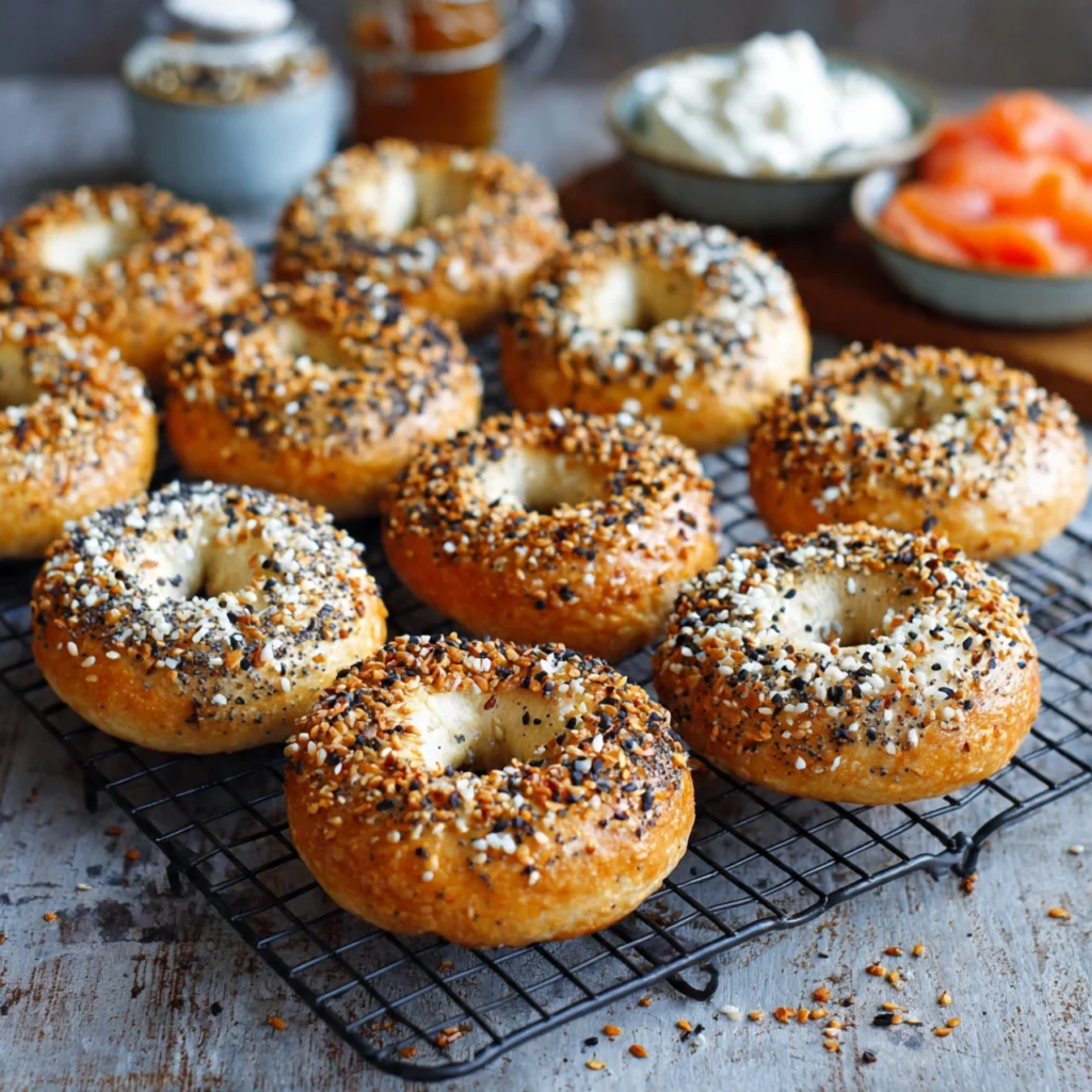 Sourdough Bagels