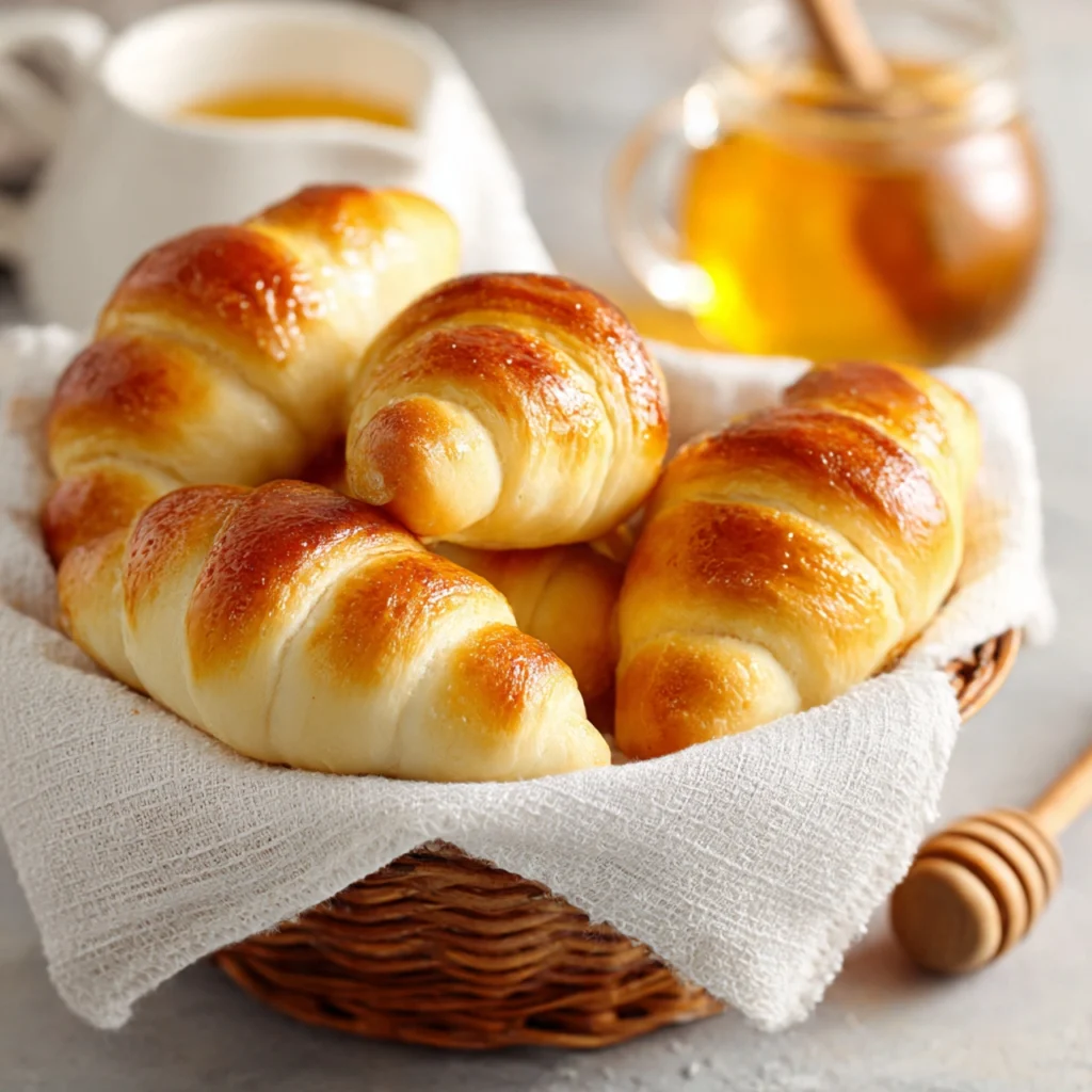 Sourdough Crescent Rolls