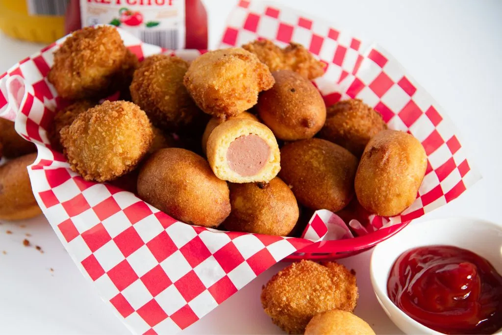 Sourdough Mini Corn Dogs