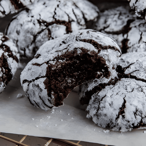 Sourdough Crinkle Cookies